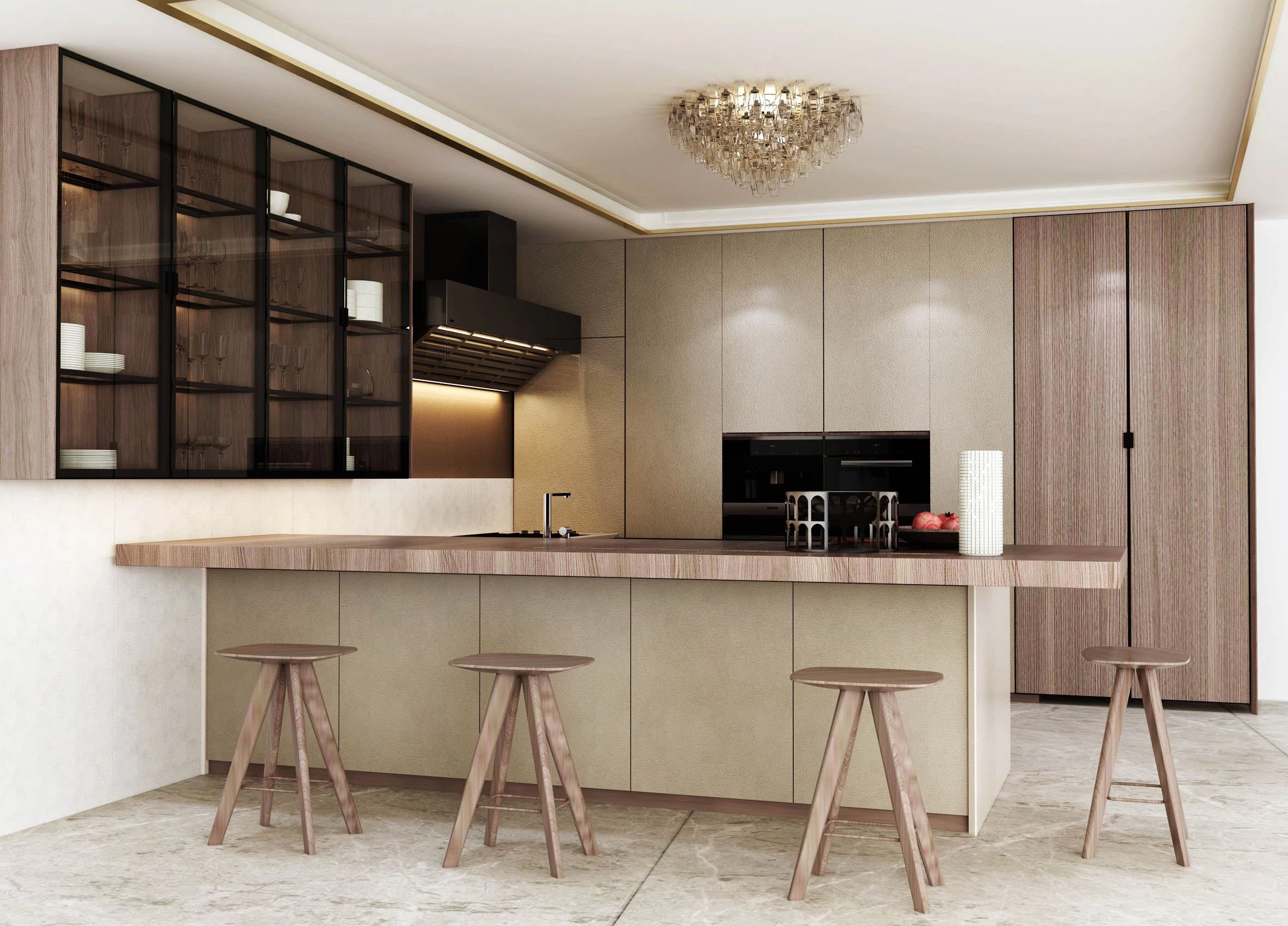 High End Melamine kitchen Cupboard