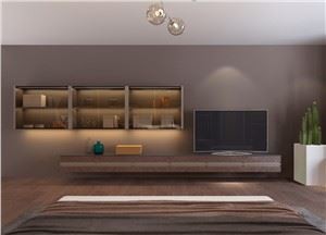 Nowoczesny, minimalistyczny stojak pod telewizor